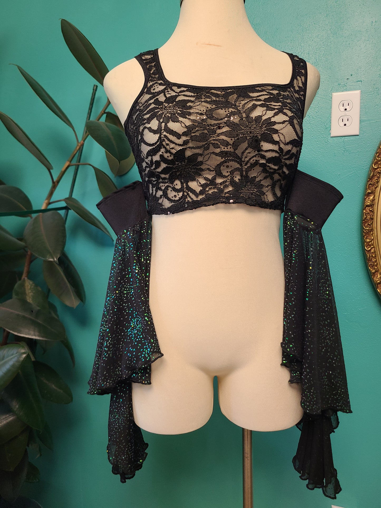 Glitter Bell Sleeves
