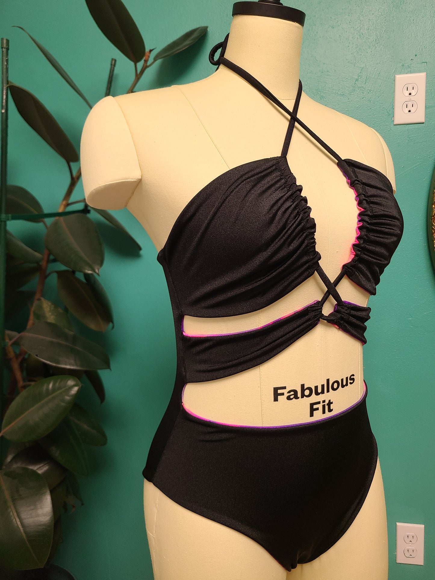 2-in-1 Reversible Swimsuit/ Bodysuit