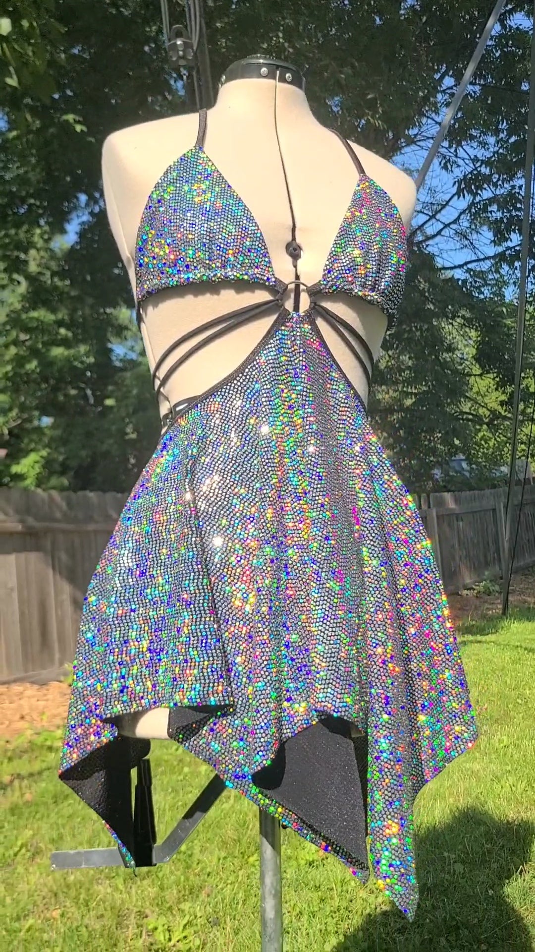 Iridescent Pixie Dress